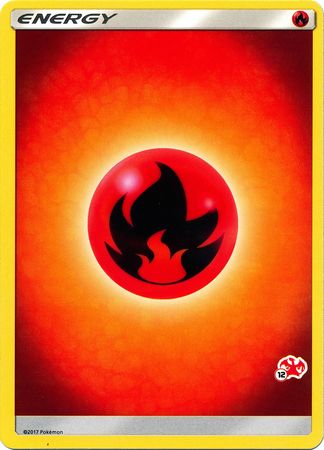 Fire Energy (Charizard Stamp #12) [Battle Academy 2020] Pokémon