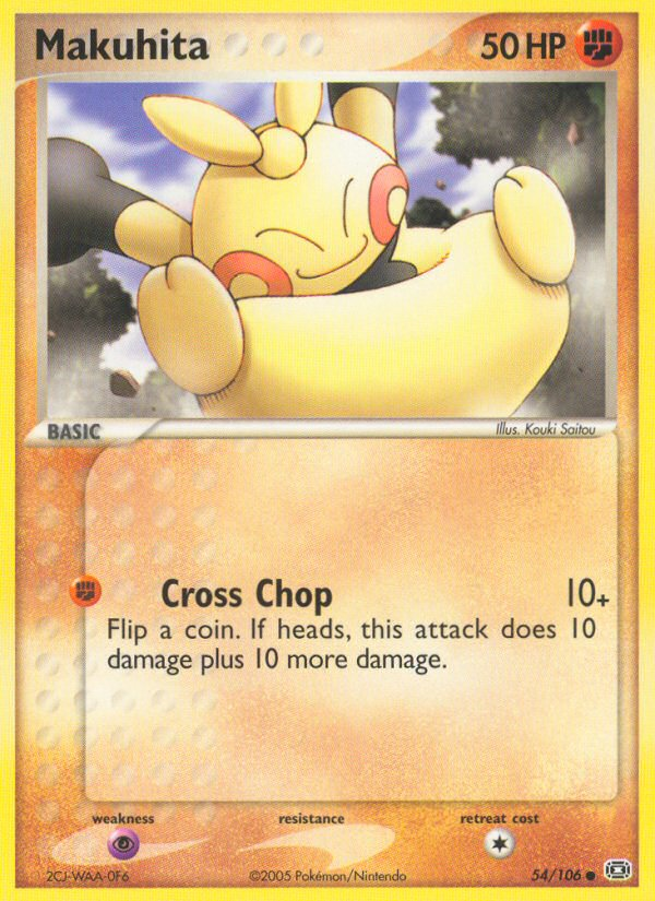 Makuhita (54/106) [EX: Emerald] Pokémon