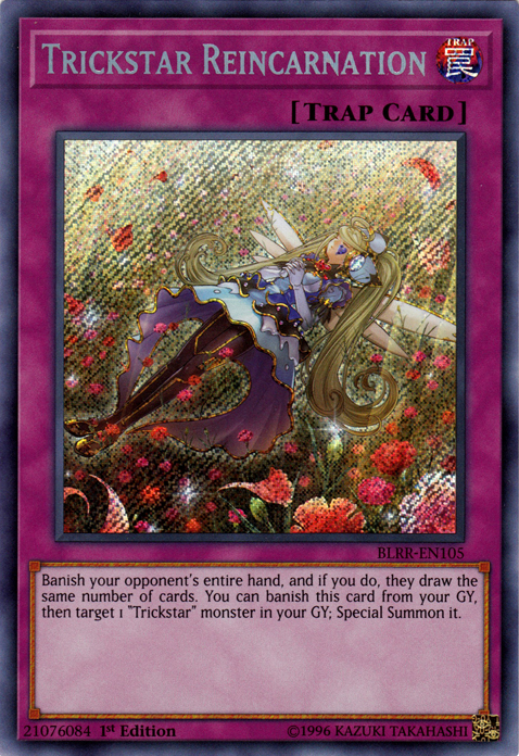 Trickstar Reincarnation [BLRR-EN105] Secret Rare