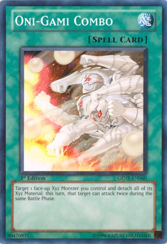 Oni-Gami Combo [GENF-EN060] Common Yu-Gi-Oh!