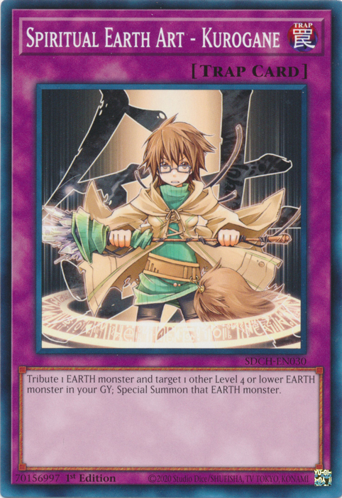 Spiritual Earth Art - Kurogane [SDCH-EN030] Common Yu-Gi-Oh!