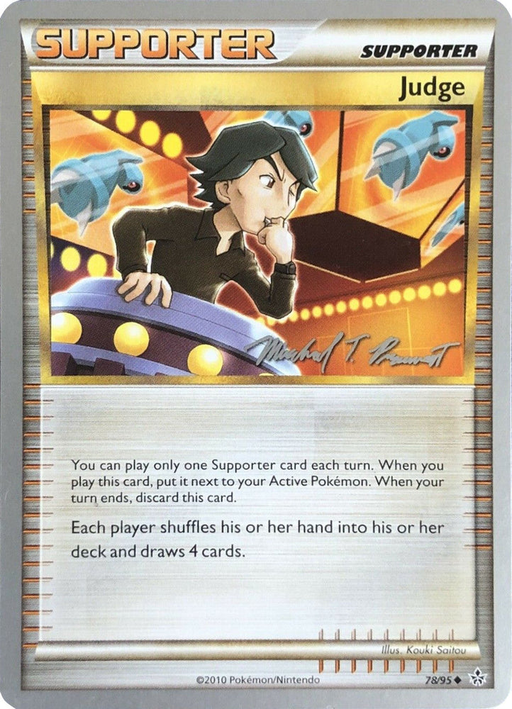 Judge (78/95) (Boltevoir - Michael Pramawat) [World Championships 2010] Pokémon