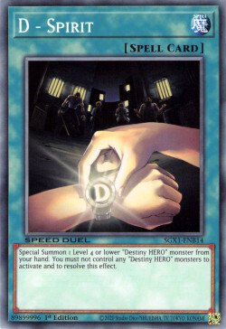 D - Spirit [SGX1-ENB14] Common Yu-Gi-Oh!