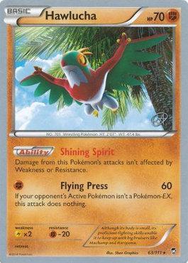 Hawlucha (63/111) (The Flying Hammer - Rowan Stavenow) [World Championships 2015] Pokémon