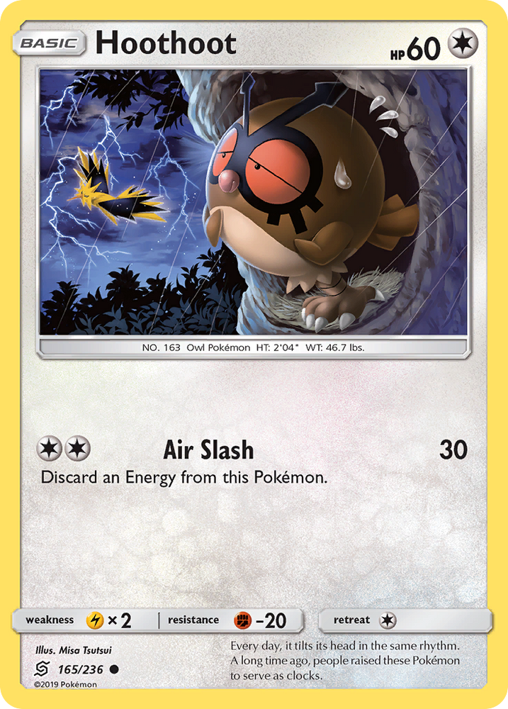 Hoothoot (165/236) [Sun & Moon: Unified Minds] Pokémon