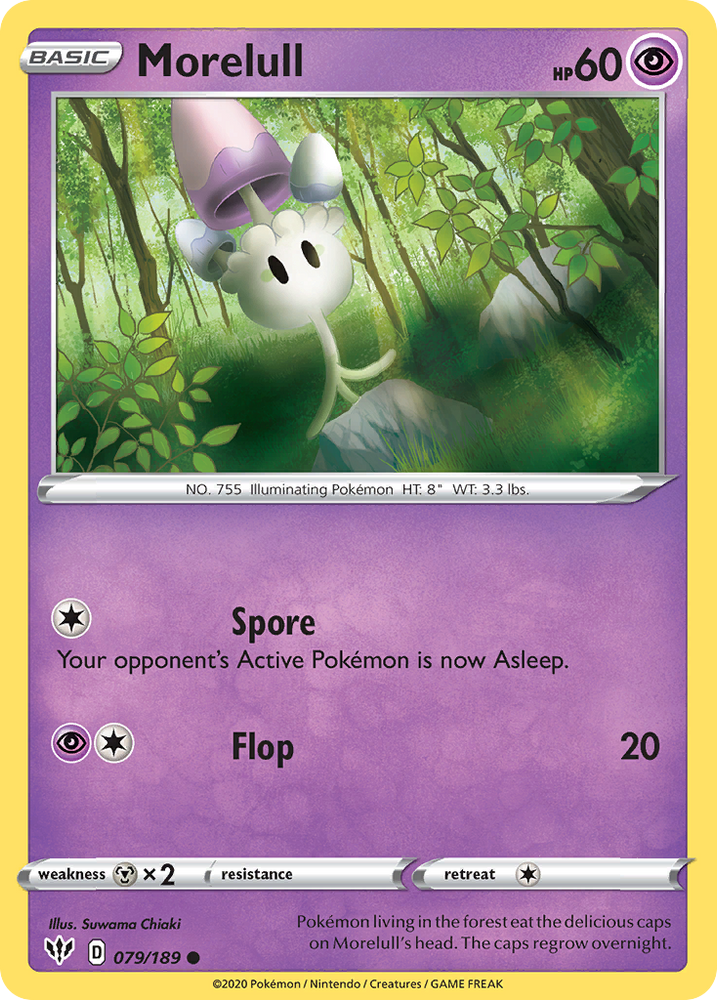 Morelull (079/189) [Sword & Shield: Darkness Ablaze] Pokémon