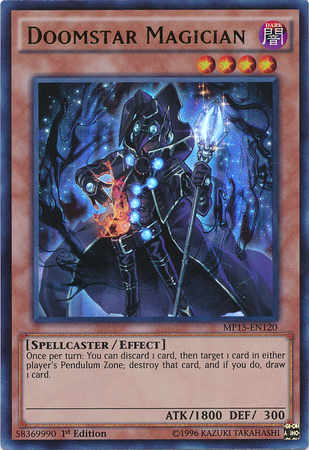 Doomstar Magician [MP15-EN120] Ultra Rare Yu-Gi-Oh!