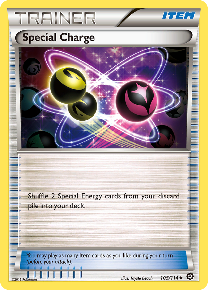 Special Charge (105/114) [XY: Steam Siege] Pokémon
