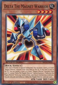 Delta The Magnet Warrior [SBCB-EN026] Common Yu-Gi-Oh!