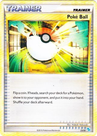 Poke Ball (23/30) [HeartGold & SoulSilver: Trainer Kit - Gyarados] Pokémon