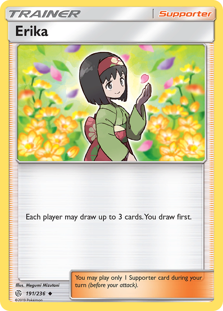 Erika (191/236) [Sun & Moon: Cosmic Eclipse] Pokémon