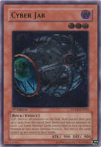 Cyber Jar [DPKB-EN010] Ultimate Rare Yu-Gi-Oh!