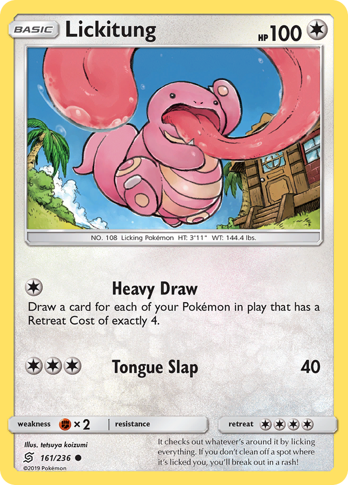Lickitung (161/236) [Sun & Moon: Unified Minds] Pokémon