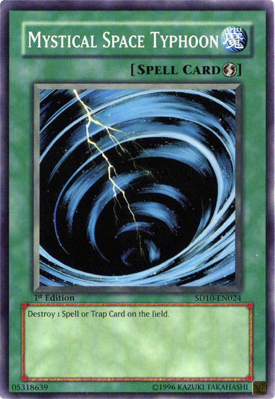 Mystical Space Typhoon [SD10-EN024] Common Yu-Gi-Oh!