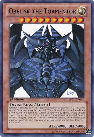 Obelisk the Tormentor [BP01-EN021] Rare Yu-Gi-Oh!