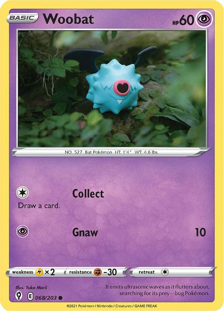 Woobat (068/203) [Sword & Shield: Evolving Skies] Pokémon