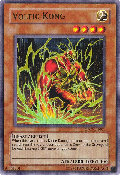 Voltic Kong [CP07-EN001] Ultra Rare Yu-Gi-Oh!
