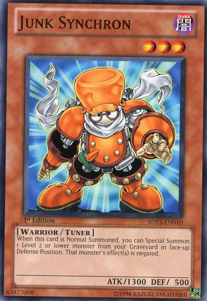 Junk Synchron [5DS3-EN010] Common Yu-Gi-Oh!