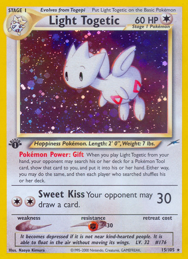 Light Togetic (15/105) [Neo Destiny 1st Edition] Pokémon