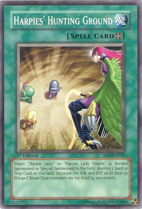Harpies' Hunting Ground [SD8-EN024] Common Yu-Gi-Oh!