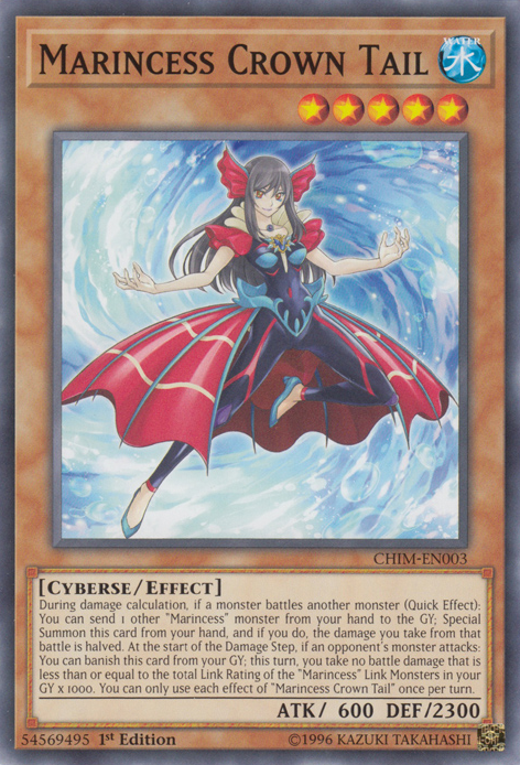 Marincess Crown Tail [CHIM-EN003] Common Yu-Gi-Oh!