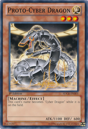Proto-Cyber Dragon [SDCR-EN005] Common Yu-Gi-Oh!