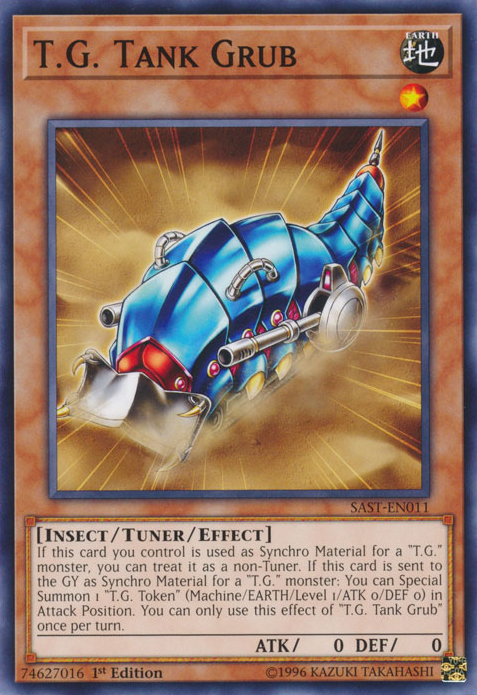 T.G. Tank Grub [SAST-EN011] Common Yu-Gi-Oh!