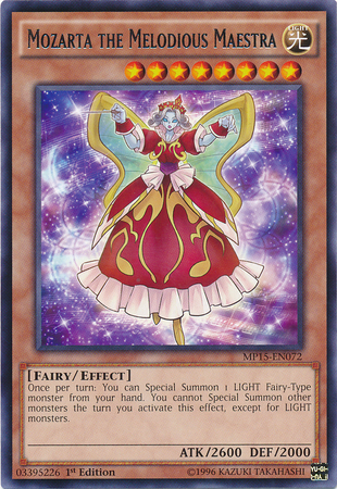 Mozarta the Melodious Maestra [MP15-EN072] Rare Yu-Gi-Oh!