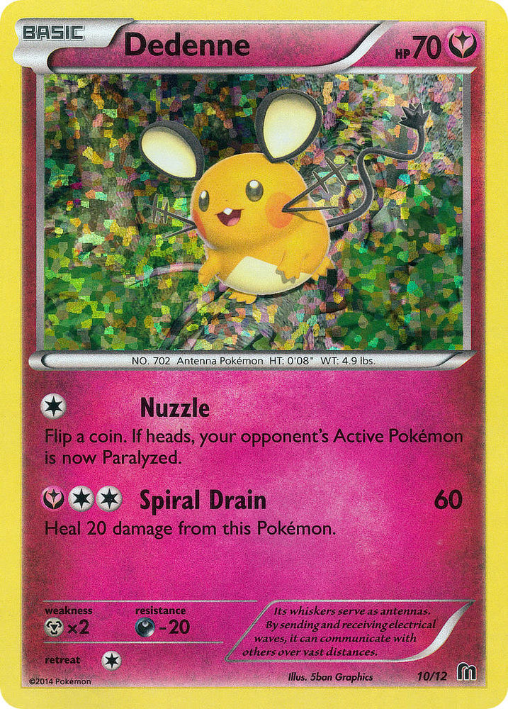 Dedenne (10/12) [McDonald's Promos: 2016 Collection] Pokémon