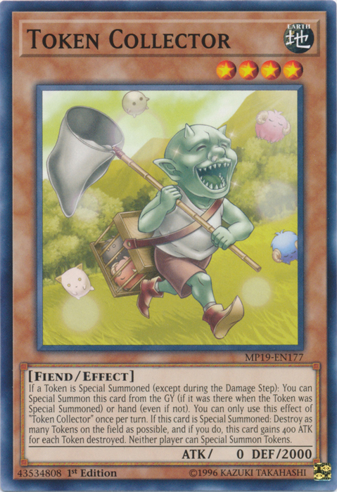 Token Collector [MP19-EN177] Common Yu-Gi-Oh!