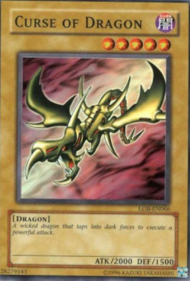 Curse of Dragon [LOB-EN066] Super Rare Yu-Gi-Oh!