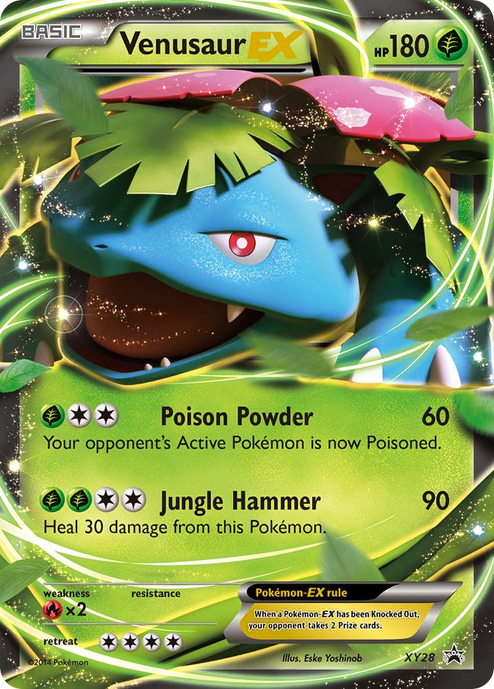 Venusaur EX (XY28) [XY: Black Star Promos] Pokémon