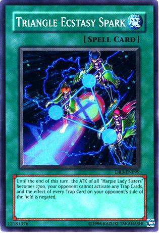 Triangle Ecstasy Spark [DR3-EN099] Super Rare Yu-Gi-Oh!