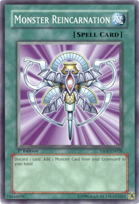 Monster Reincarnation [YSDJ-EN028] Common Yu-Gi-Oh!