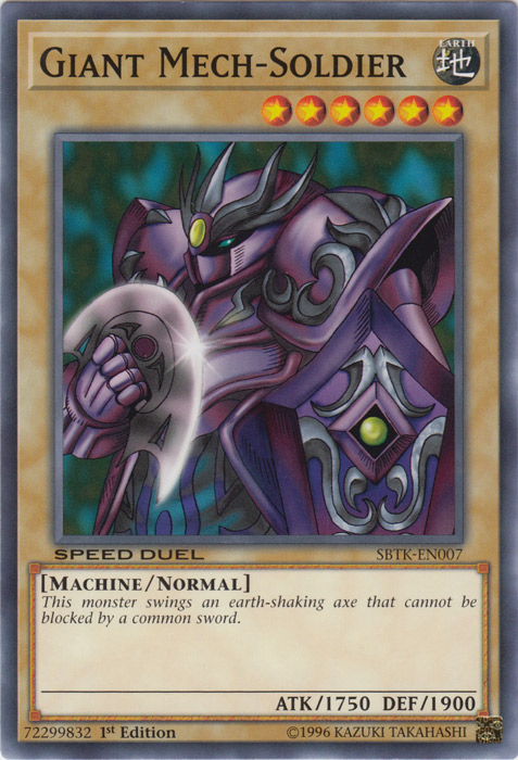 Giant Mech-Soldier [SBTK-EN007] Common Yu-Gi-Oh!