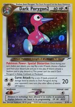 Dark Porygon2 (8/105) [Neo Destiny Unlimited] Pokémon