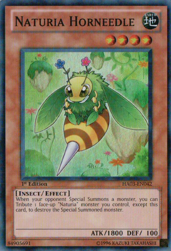 Naturia Horneedle [HA03-EN042] Super Rare Yu-Gi-Oh!