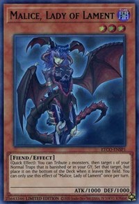 Malice, Lady of Lament (UR) [ETCO-ENSP1] Ultra Rare Yu-Gi-Oh!