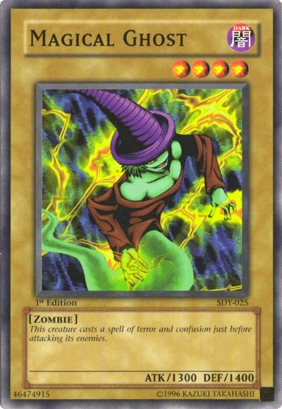Magical Ghost [SDY-025] Common Yu-Gi-Oh!