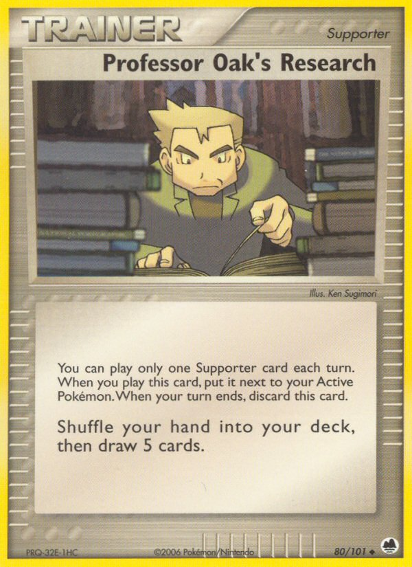 Professor Oak's Research (80/101) [EX: Dragon Frontiers] Pokémon
