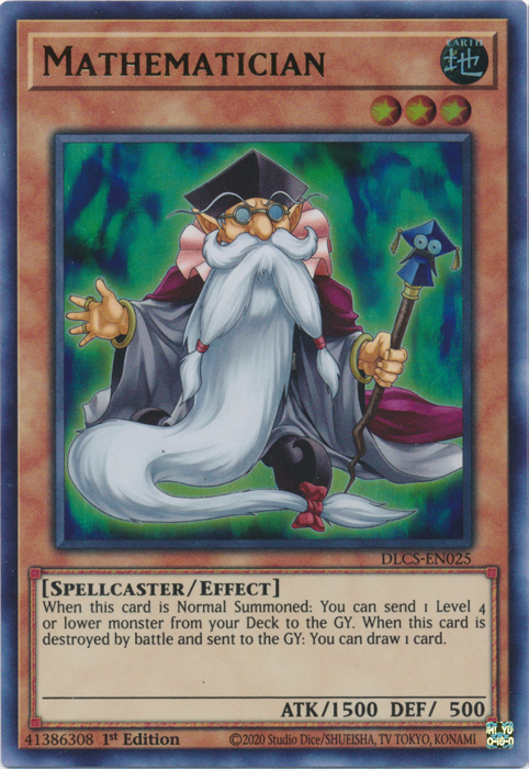 Mathematician [DLCS-EN025] Ultra Rare Yu-Gi-Oh!