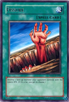 Fissure [RP01-EN006] Rare Yu-Gi-Oh!
