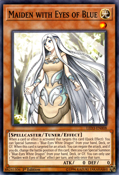 Maiden with Eyes of Blue [LED3-EN008] Common Yu-Gi-Oh!