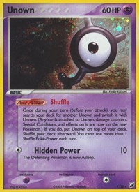 Unown (Y) (Y/28) [EX: Unseen Forces] Pokémon