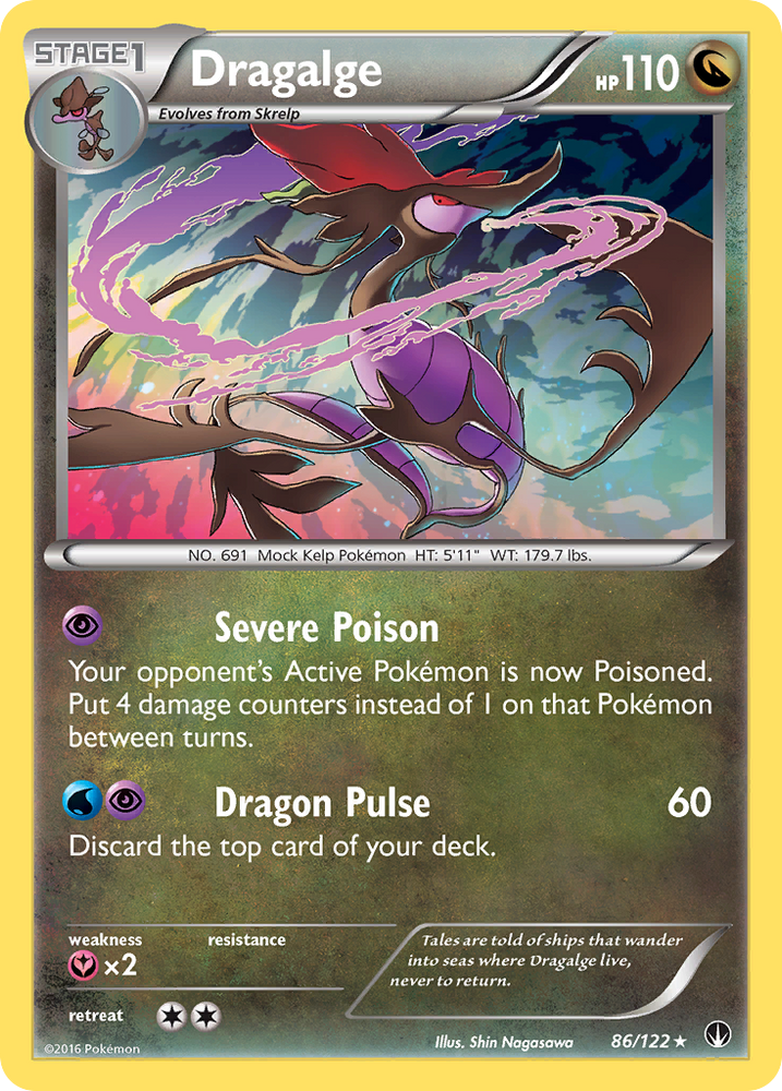 Dragalge (86/122) [XY: BREAKpoint] Pokémon