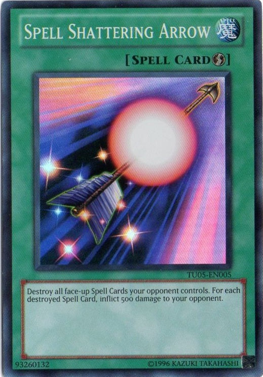 Spell Shattering Arrow [TU05-EN005] Super Rare Yu-Gi-Oh!