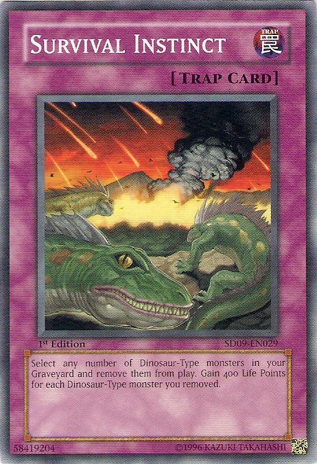 Survival Instinct [SD09-EN029] Common Yu-Gi-Oh!