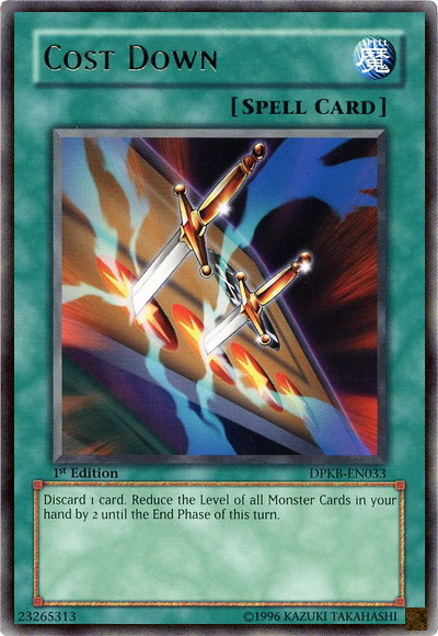 Cost Down [DPKB-EN033] Rare Yu-Gi-Oh!