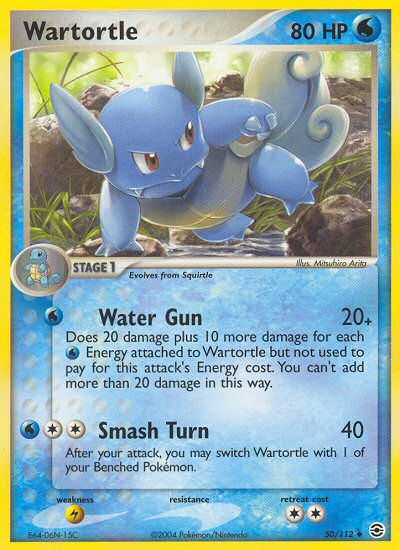 Wartortle (50/112) [EX: FireRed & LeafGreen] Pokémon
