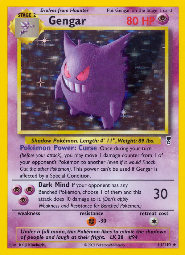 Gengar (11/110) [Legendary Collection] Pokémon
